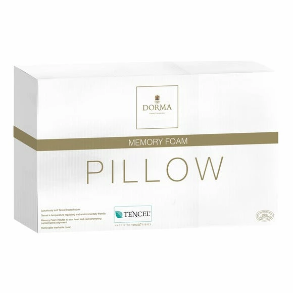 Flash Sale ๐ Dorma Dorma Tencel Blend Memory Foam Traditional Medium-Support Pillow โ๏ธ - Image 6