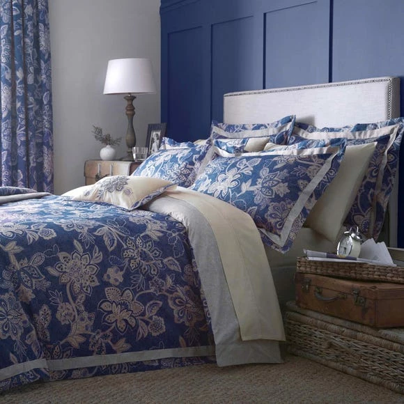 Hot Sale 👍 Dorma Dorma Samira Blue Oxford Pillowcase 🥰 - Image 2