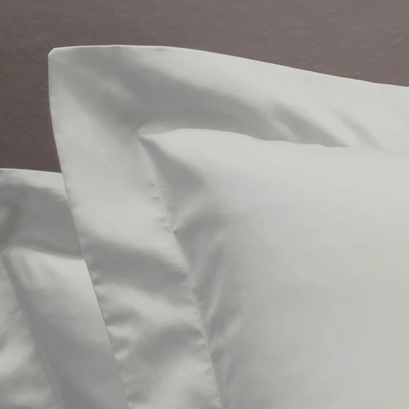 Buy 🛒 Dorma Dorma 300 Thread Count 100% Cotton Sateen Plain Continental Square Pillowcase 🔔 - Image 6