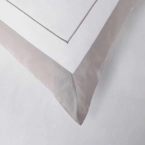 Best Sale 🛒 Dorma Purity Dorma Purity Kington Silver Duvet Cover and Pillowcase Set 😉 - Image 4