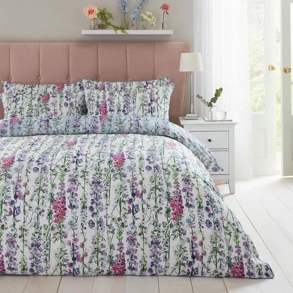 Coupon 👍 Dorma Dorma Country Garden 100% Cotton Duvet Cover and Pillowcase Set 🛒 - Image 2