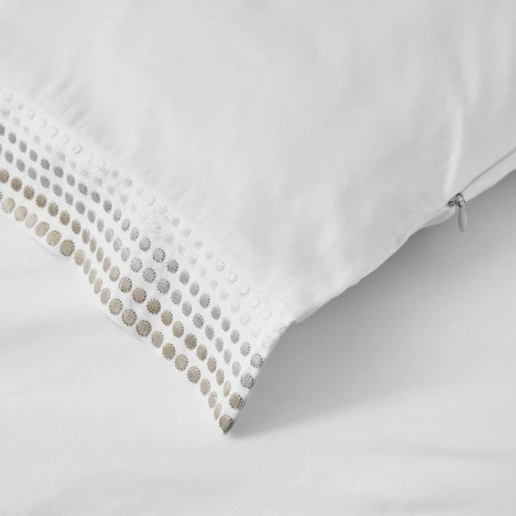 Hot Sale โ๏ธ Dorma Purity Dorma Purity Chesten 300 Thread Count Cotton Sateen Pillowcase Pair ๐งจ - Image 3