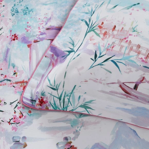 Hot Sale ๐ Dorma Dorma Tranquil Garden 100% Cotton Oxford Pillowcase Pair ๐ - Image 2