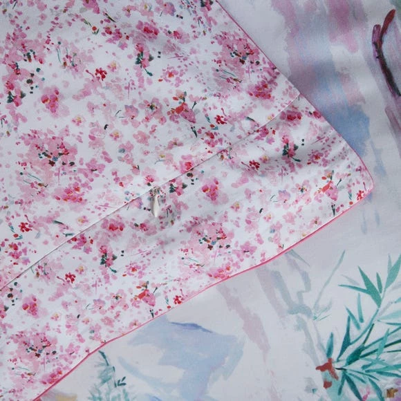 Hot Sale ๐ Dorma Dorma Tranquil Garden 100% Cotton Oxford Pillowcase Pair ๐ - Image 3