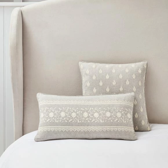 Promo ๐ Dorma Purity Dorma Purity Carro Embroidered Cushion ๐ฏ - Image 5