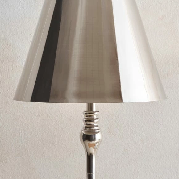 Buy ๐ Dorma Dorma Bedford Table Lamp Polished Nickel โจ - Image 3