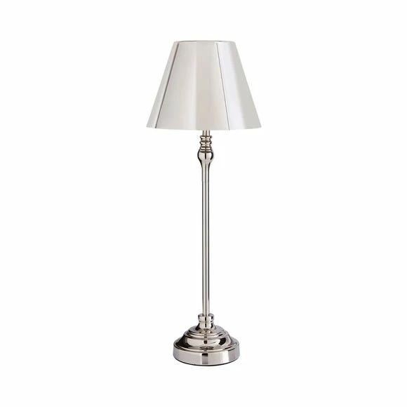 Buy ๐ Dorma Dorma Bedford Table Lamp Polished Nickel โจ - Image 5