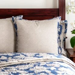 Cheapest โค๏ธ Dorma Dorma Samira Blue Continental Square Pillowcase โจ