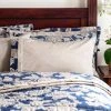 Best Sale 😀 Dorma Dorma Samira Blue Cuffed Pillowcase ✔️