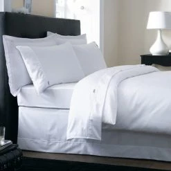 Brand new 🌟 Dorma Dorma 500 Thread Count 100% Cotton Sateen Plain White Duvet Cover ✨