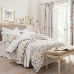 Best deal 🥰 Dorma Dorma Wildflower Digitally Printed 100% Cotton Duvet Cover ⭐
