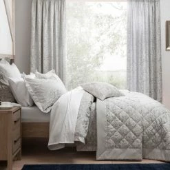 Cheapest ❤️ Dorma Dorma Winchester Grey Bedspread 🥰