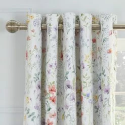 Deals ๐ Dorma Dorma Botanical Wildflower Blackout Eyelet Curtains ๐