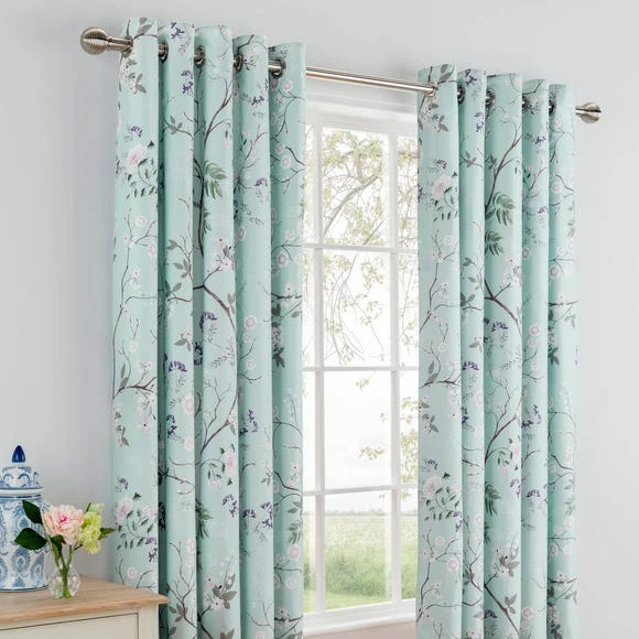 Cheapest ๐ Dorma Dorma Maiya Duck Egg Blackout Eyelet Curtains โจ