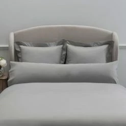 Promo ⌛ Dorma Dorma 300 Thread Count 100% Cotton Sateen Plain Bolster Pillowcase 🎉