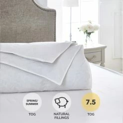 Flash Sale ✨ Dorma Dorma Luxurious White Goose Down 7.5 Tog Duvet ✨