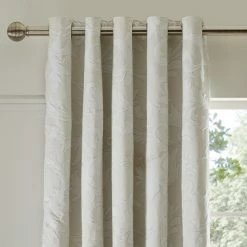 Budget ⭐ Dorma Dorma Acanthus Jacquard Blackout Eyelet Curtains ✔️
