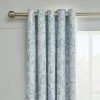 Promo 🥰 Dorma Dorma Remington Blue Blackout Eyelet Curtains 🎁