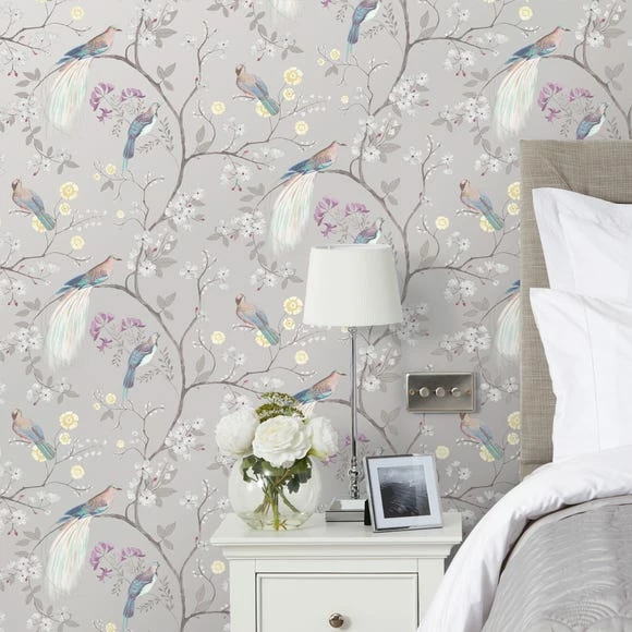 Brand new ๐งจ Dorma Dorma Maiya Grey Wallpaper ๐ฏ
