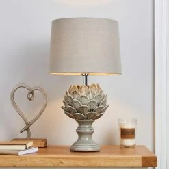 Best deal 🎉 Dorma Dorma Artichoke Table Lamp Grey 🎉