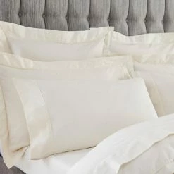 Promo 🤩 Dorma Dorma Egyptian Cotton 400 Thread Count Percale Standard Pillowcase 🌟