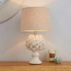Coupon ⭐ Dorma Dorma Brimstage Cream Artichoke and Linen Shade Table Lamp 🔔