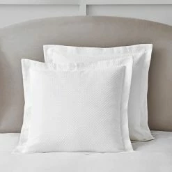 New ๐ Dorma Purity Dorma Purity Cardinham 100% Cotton White Continental Pillowcase ๐ฏ