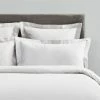New 🧨 Dorma Purity Dorma Purity Marlia White Cotton Jacquard Continental Pillowcase 🥰