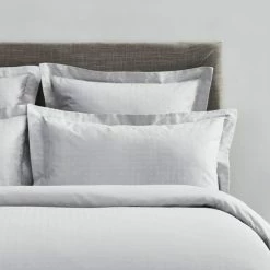 Deals ๐ Dorma Purity Dorma Purity Marlia Silver Cotton Jacquard Continental Pillowcase โ
