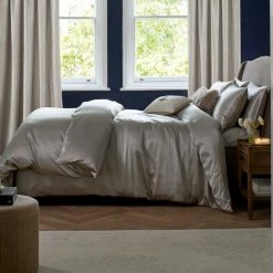 Buy 🧨 Dorma Dorma Silver 100% Silk Duvet Cover 😍