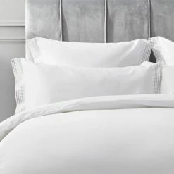 Cheap 🎉 Dorma Purity Dorma Purity Chesten 300 Thread Count Cotton Sateen Continental Pillowcase 🛒