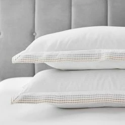 Hot Sale ✔️ Dorma Purity Dorma Purity Chesten 300 Thread Count Cotton Sateen Pillowcase Pair 🧨