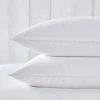 Promo ❤️ Dorma Purity Dorma Purity Nimes 300 Thread Count Cotton Sateen Oxford Pillowcase Pair 🥰