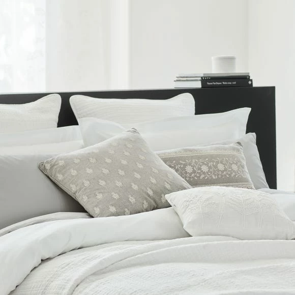 Promo ๐ Dorma Purity Dorma Purity Carro Embroidered Cushion ๐ฏ - Image 2