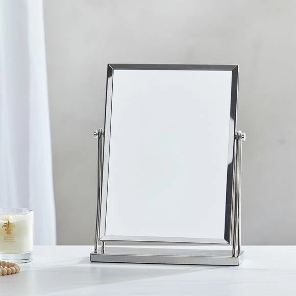 Budget โจ Dorma Purity Dorma Purity ๐ Dressing Table Mirror 35cm Silver ๐