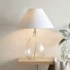 Best reviews of 🛒 Dorma Purity Dorma Purity Wimborne Glass Table Lamp Clear 🎁