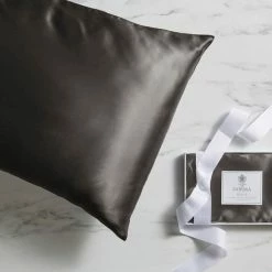 Cheap 🔥 Dorma Dorma Grey Silk Pillowcase 🎁