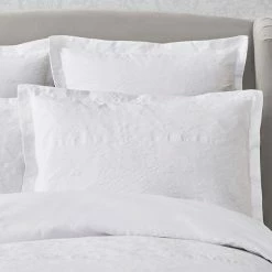 Coupon 🌟 Dorma Purity Dorma Purity Kempley White Continental Pillowcase 😀