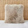 Deals ❤️ Dorma Dorma Natural Sheepskin Square Cushion 🔥