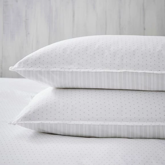 Brand new ๐คฉ Dorma Dorma Coddington White 100% Cotton Standard Pillowcase Pair ๐