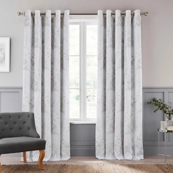 Outlet โญ Dorma Dorma Coleton Natural Blackout Eyelet Curtains โ๏ธ - Image 2