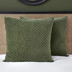 Best Pirce 🤩 Dorma Dorma Genevieve Green Continental Square Pillowcase 🎉