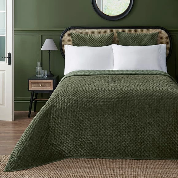 Top 10 โ๏ธ Dorma Dorma Genevieve Green Bedspread ๐