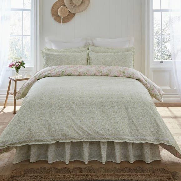 Cheapest 🔥 Dorma Dorma Darcy 100% Cotton Duvet Cover and Pillowcase Set 🤩 - Image 2