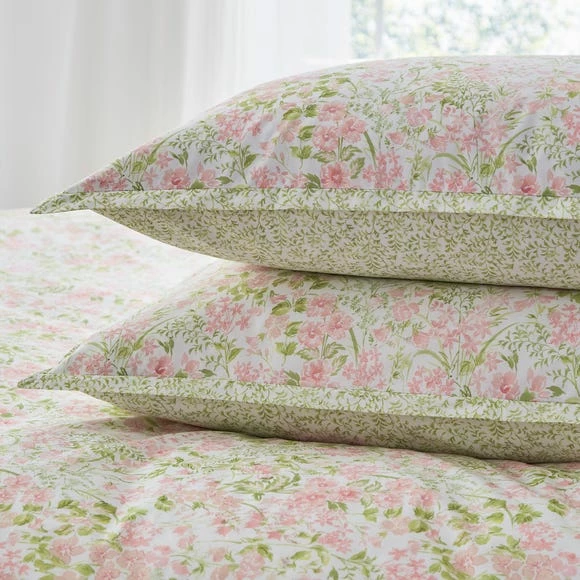 Cheapest ๐ Dorma Dorma Darcy 100% Cotton Percale Oxford Pillowcase Pair ๐ฅ - Image 2