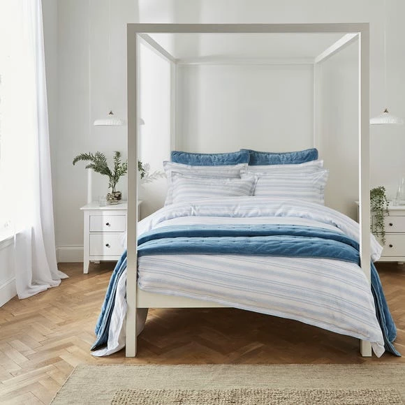 Best Pirce ⌛ Dorma Dorma Holkham 100% Cotton Duvet Cover and Pillowcase Set 🔥 - Image 4