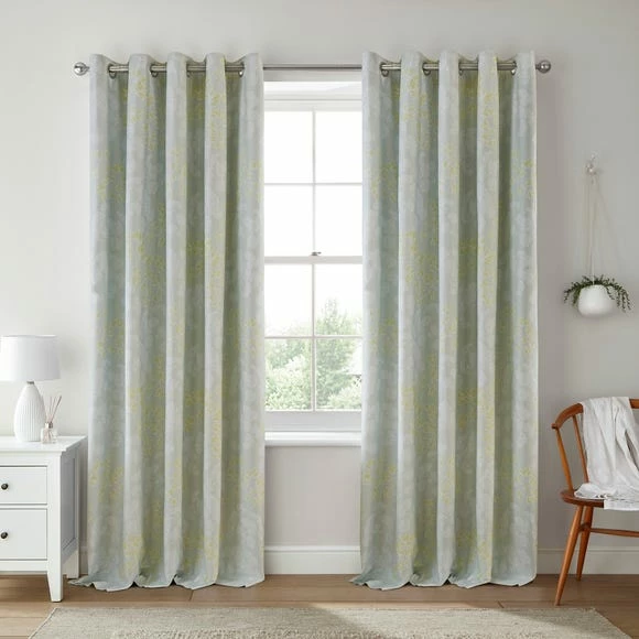 Best reviews of ๐งจ Dorma Dorma Daylesford Green Eyelet Curtains โ๏ธ - Image 2