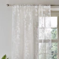 Wholesale ๐ Dorma Dorma Daylesford White Slot Top Voile Panel ๐