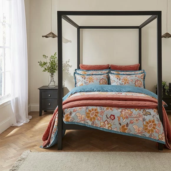 New โจ Dorma Dorma Samira 100% Cotton Duvet Cover and Pillowcase Set ๐ - Image 5