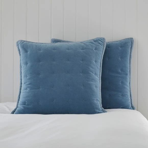 Best Sale โ Dorma Dorma Adeena Blue Continental Pillowcase ๐ฅฐ